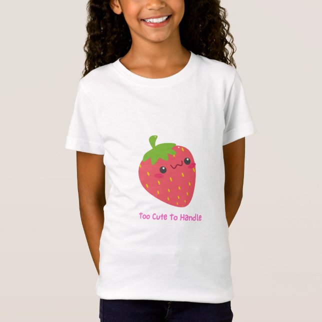 Süße Mädchen T-Shirt (Vorderseite)