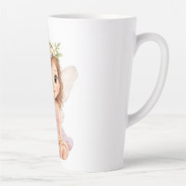 Süße magische Blumenkrone Baby Fee Milchtasse