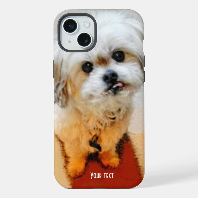Süße Malshi iPhone Hülle (Rückseite)