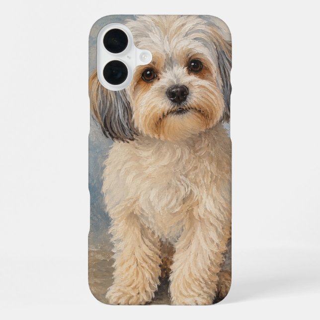 Süße Malshi iPhone Hülle (Rückseite)