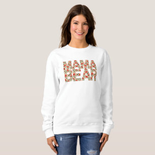 Süße Mama-Bär-Wassermelonen-Wunder Sweatshirt