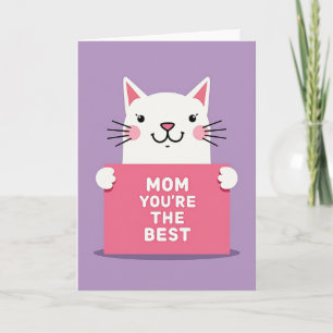 Süße Mama du bist die Beste Karte