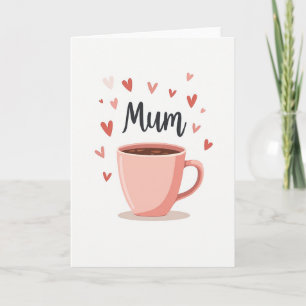 Süße Mama Geschenkkarte von Herzen Karte