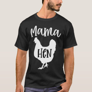 Süße Mama Henne Flanell Huhn Ranch Mama Bauernhof T-Shirt