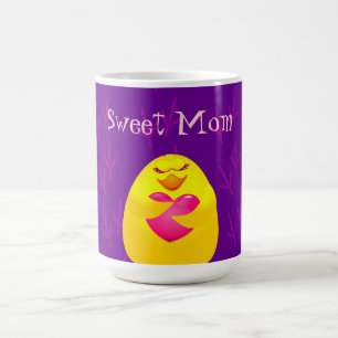 Süße Mama, lustiger Schlamm Tasse