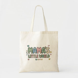 Süße Mamas Kleine Welt PNG - Retro Pastell Erde, Tragetasche