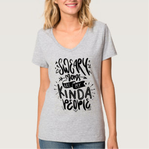 Süße Mamas sind meine Art von Leuten Funny Mama T-Shirt