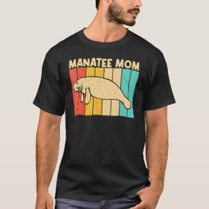 Süße Manatee Für Mama Frauen Seekuh Dugong Manatee T-Shirt