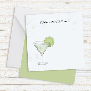 Süße Margaritas Personalisierter Cocktail Mitteilungskarte
