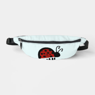Süße Marienkäfer-Illustration Bauchtasche