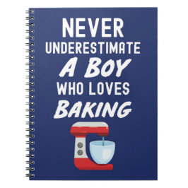 Süße marineblaue Backgeschenke für Baby-Jungen-Kin Notizblock