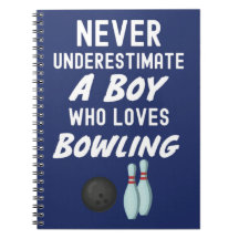 Süße marineblaue Bowling-Geschenke für Babyjungen