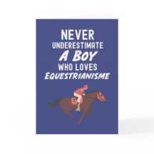 Süße marineblaue Reitercards für Babyjungen Kinder
