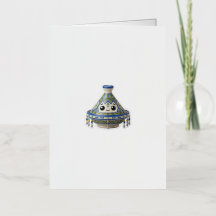 Süße marokkanische Kawaii-Tajine-Aufkleber