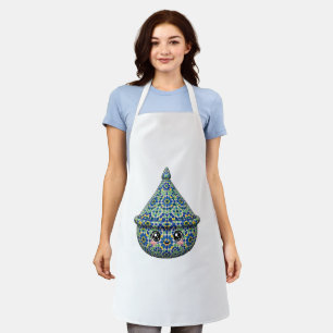 Süße marokkanische Tajine-Schürze - Kawaii Marokko Schürze