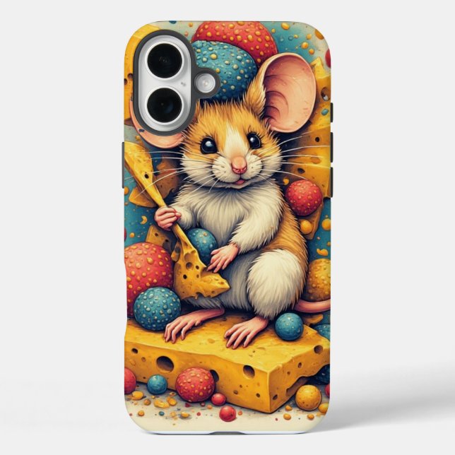 Süße Maus iPhone / iPad Hülle (Rückseite)