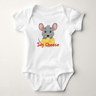 Süße Maus Say Cheese Baby Bodysuit Strampler