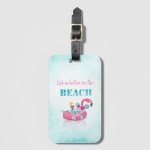 Süße Maus Stylischer Strand Gepäckanhänger