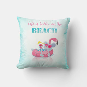 Süße Maus  Stylischer Strand Kissen