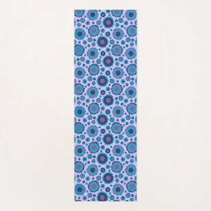 Süße mehrfarbige blaue Sonnenmuster Yogamatte