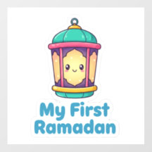 Süße Mein erstes Ramadan-Laterne Baby-Wanddekal