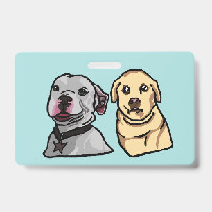 Süße Meme-Hunde Ausweis