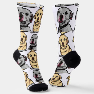 Süße Meme-Hunde Socken