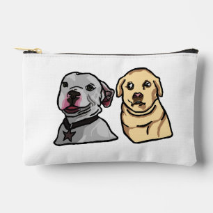 Süße Meme-Hunde Zubehörtasche
