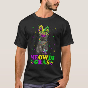 Süße Meowdi Gras Exotisch Kurzhaar Katze Maske Mar T-Shirt