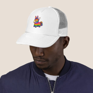 Süße mexikanische Piñata-Grafik-T-Shirt für Mädche Truckerkappe