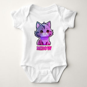 Süße Mieze Baby Strampler