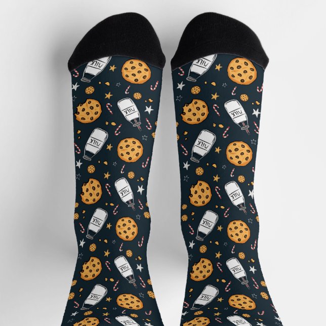 Süße Milch-und-Kekse-Socken Socken (Oben)