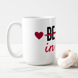 Süße, minimalistische Ästhetik-Tasse für den tägli Kaffeetasse