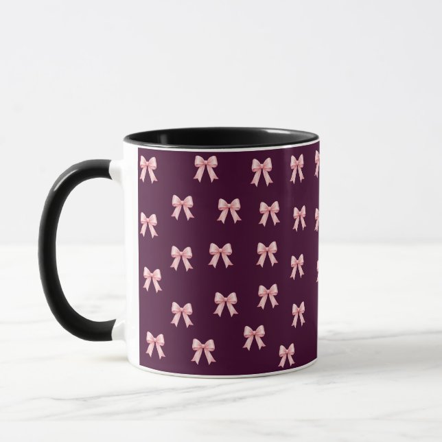 Süße minimalistische ästhetische Kaffeetasse (Links)