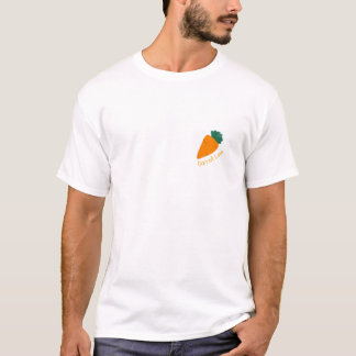 Süße, minimalistische Karotten-Illustration T-Shir T-Shirt