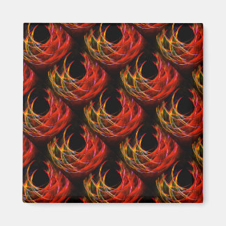 Süße moderne Boho elegante abstrakte Kunst Muster  Magnet