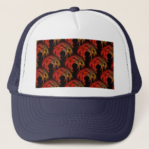 Süße moderne Boho elegante abstrakte Kunst Muster  Truckerkappe