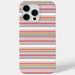 Süße moderne farbenfrohe Streifen Case-Mate iPhone Hülle