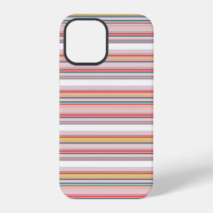 Süße moderne farbenfrohe Streifen iPhone 12 Pro Hülle