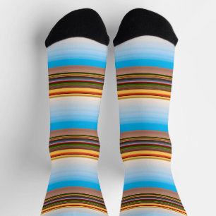 Süße moderne farbenfrohe Streifen Socken