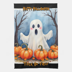 Süße moderne Halloween-Grusel-Kollektion Geschirrtuch
