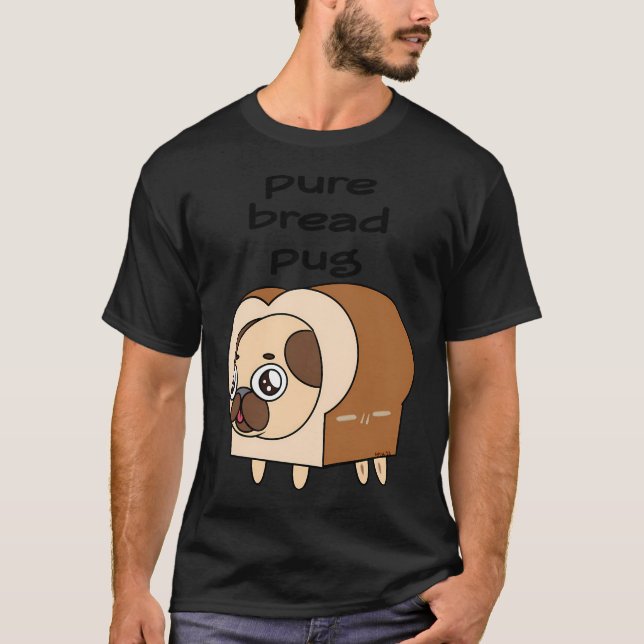 Süße mollige Mops T-Shirt (Vorderseite)