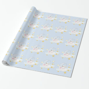 Süße Mond-Baby-Party Geschenkpapier