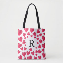 Süße Monogramm Valentinstag Herzen