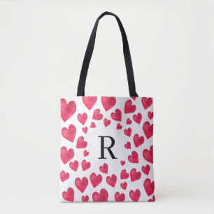 Süße Monogramm Valentinstag Herzen