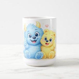 Süße Monsterfreunde Cozy Morning Duo Kaffeetasse
