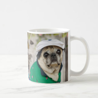 Süße Mops-Golf-Tasse Tasse