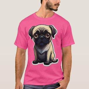 Süße Mops-Hunde Hunde Möpse 1 T-Shirt