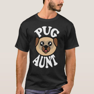 Süße Mops-Tante T-Shirt