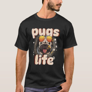 Süße Möpse Leben Mops Hunde T-Shirt